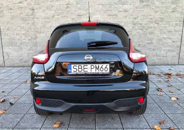 Nissan Juke cena 48800 przebieg: 93000, rok produkcji 2016 z Górowo Iławeckie małe 407